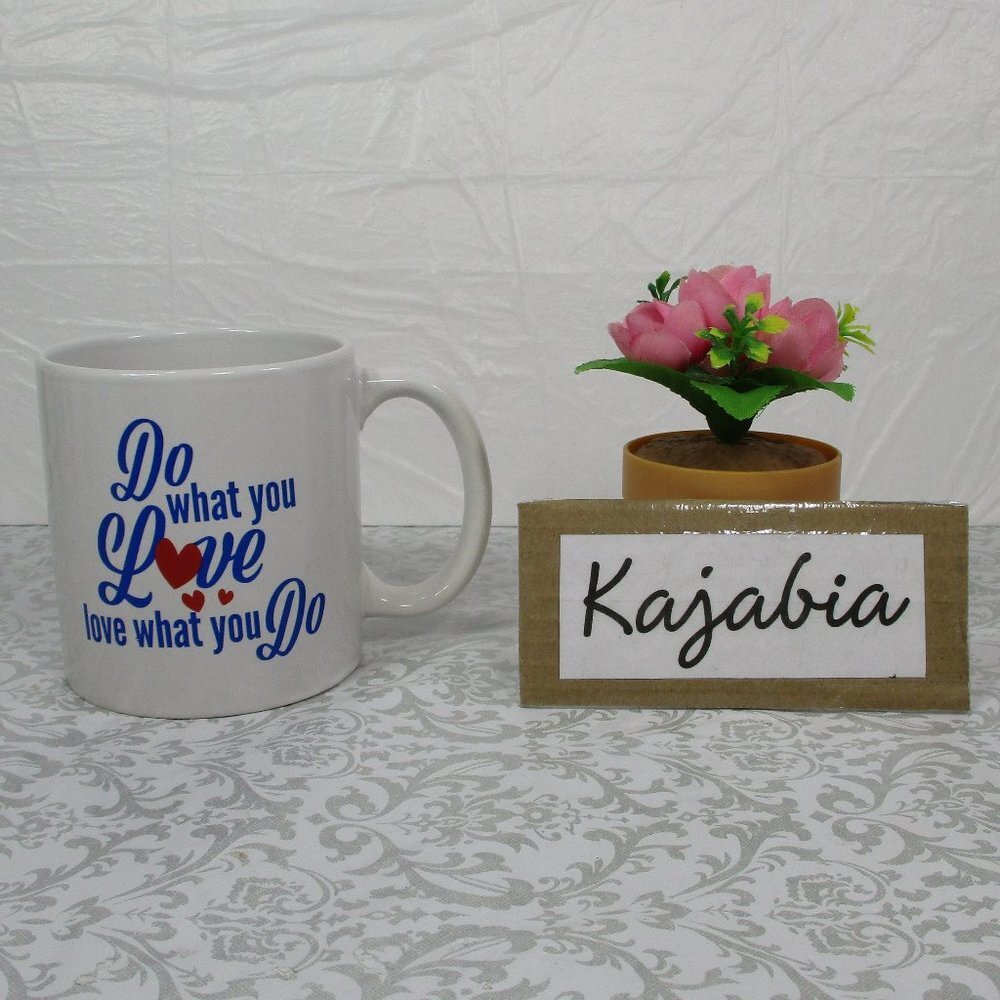 ROYAL NORFOLK "Do what you love" Ceramic Mug NWT